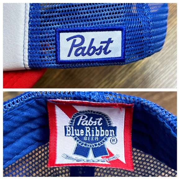 NWOT Pabst Blue Ribbon Trucker SnapBack - Picture 10 of 13